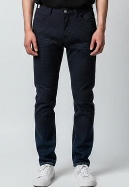 Marc Jacobs Pants Size US 32 Black Textured Woven Straight Leg Made Italy
